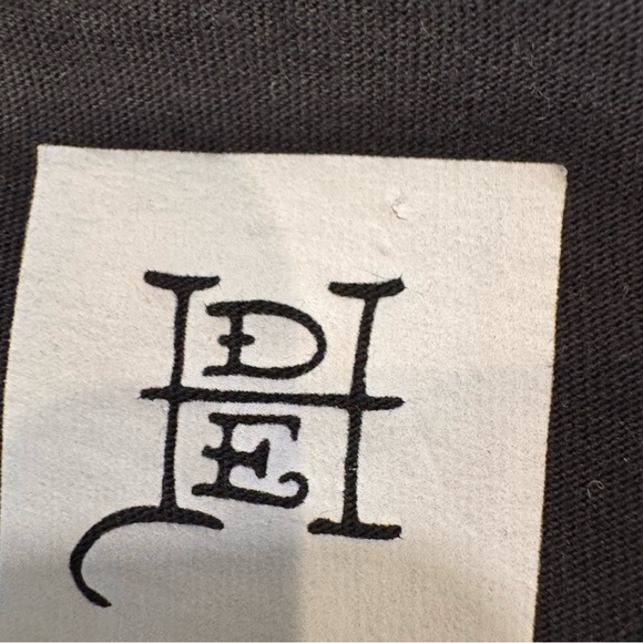 Ed Hardy X Christian Audigier Long Sleeve Black Splatter Tee Shirt Sz Small - Picture 4 of 11